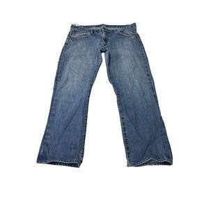 Vtg Y2k Polo Ralph Lauren Mens Classic Fit Jeans Blue Denim Size 36 27